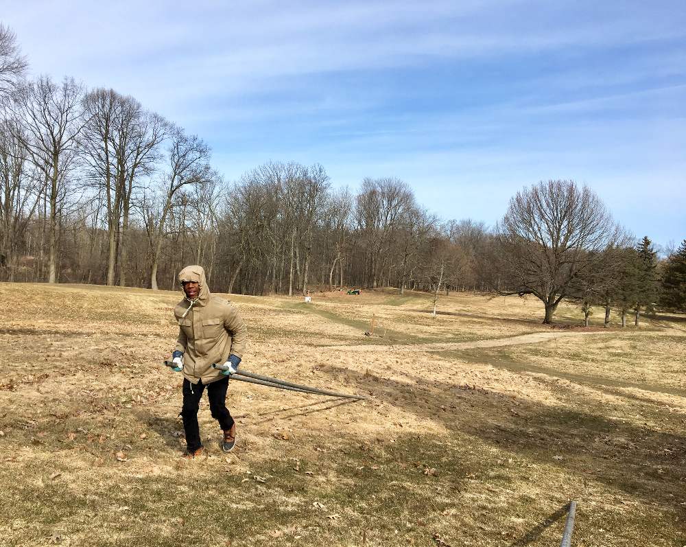 Work Day at the Highlands Natural Area: March 24, 2018